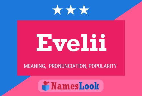 Evelii Name Poster