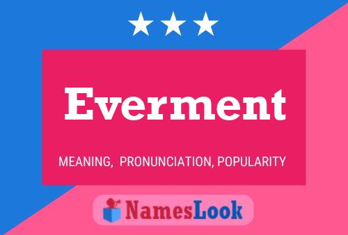 Everment Name Poster