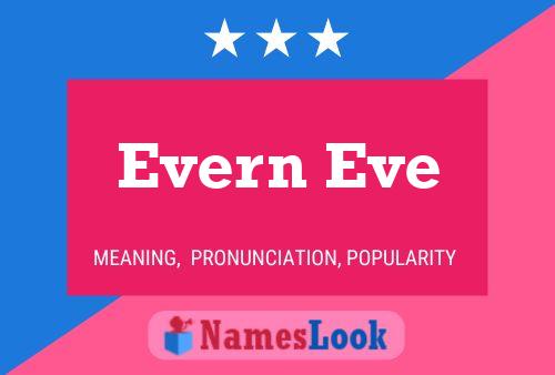 Evern Eve Name Poster