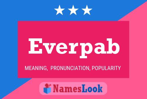 Everpab Name Poster