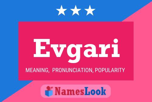 Evgari Name Poster