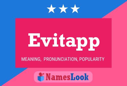 Evitapp Name Poster