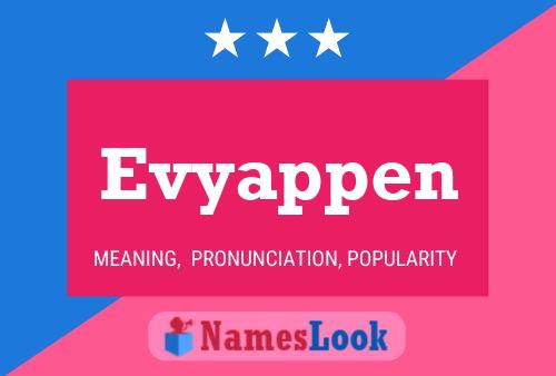 Evyappen Name Poster