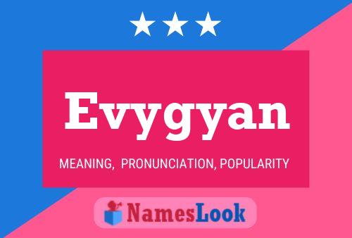 Evygyan Name Poster