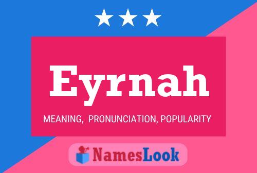 Eyrnah Name Poster