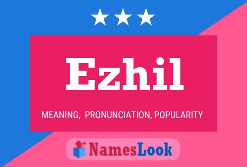 Ezhil Name Poster