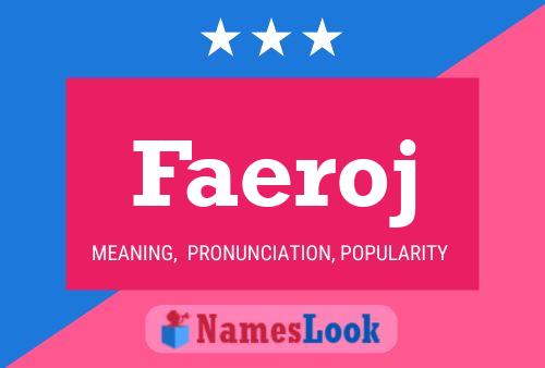 Faeroj Name Poster