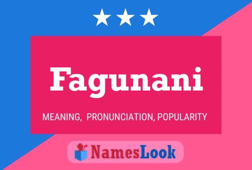 Fagunani Name Poster