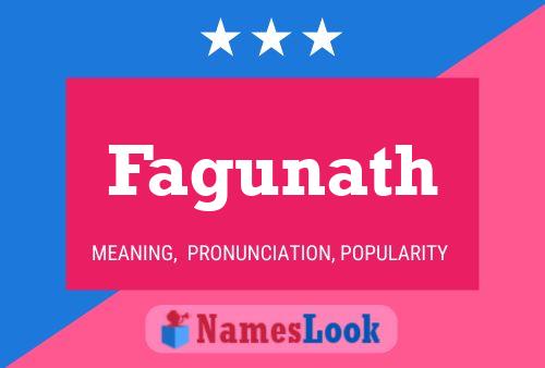 Fagunath Name Poster