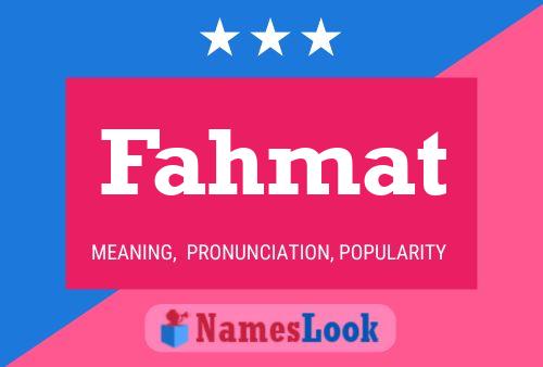 Fahmat Name Poster