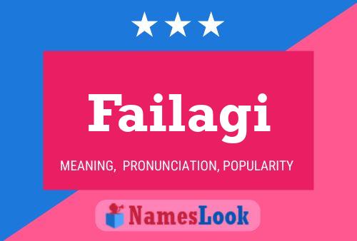 Failagi Name Poster