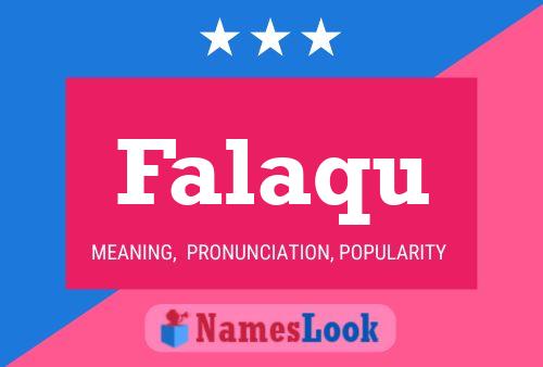 Falaqu Name Poster