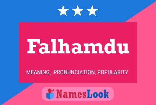 Falhamdu Name Poster