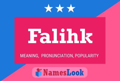 Falihk Name Poster