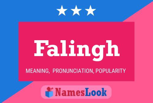 Falingh Name Poster