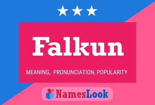 Falkun Name Poster