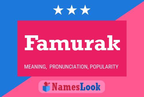 Famurak Name Poster