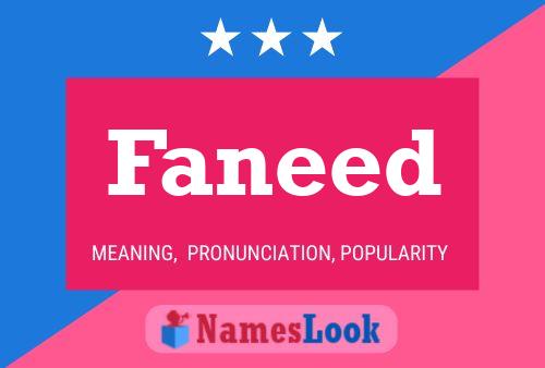 Faneed Name Poster