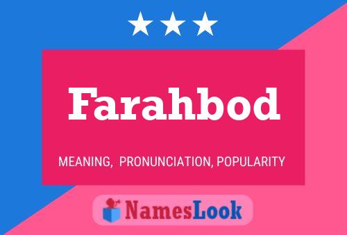 Farahbod Name Poster