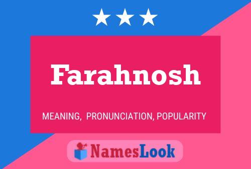 Farahnosh Name Poster