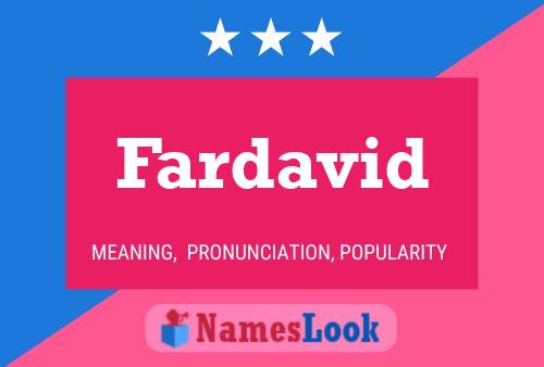 Fardavid Name Poster