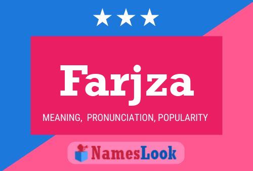 Farjza Name Poster