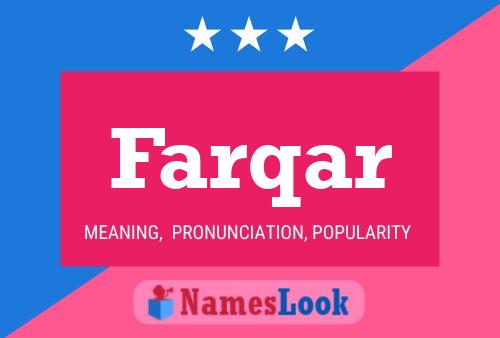 Farqar Name Poster