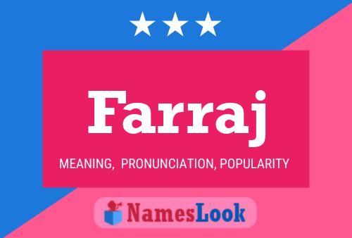 Farraj Name Poster