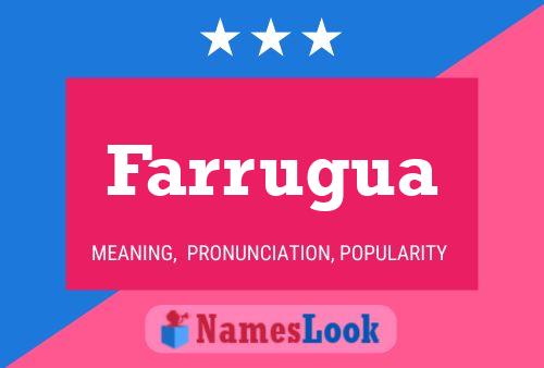 Farrugua Name Poster