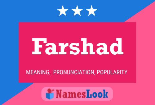 Farshad Name Poster