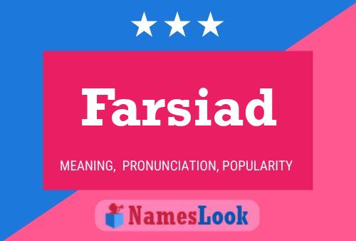 Farsiad Name Poster