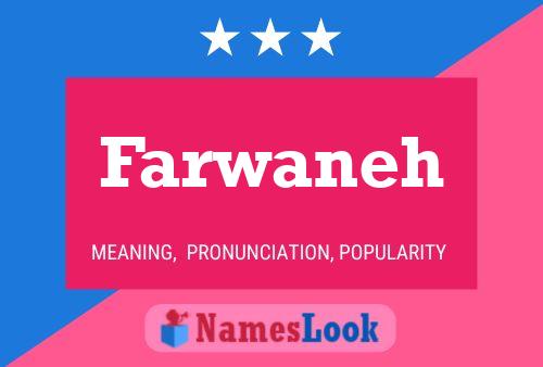 Farwaneh Name Poster