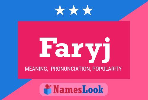 Faryj Name Poster