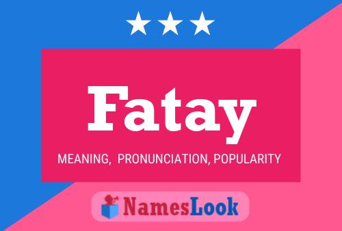 Fatay Name Poster