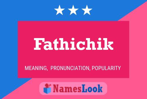 Fathichik Name Poster