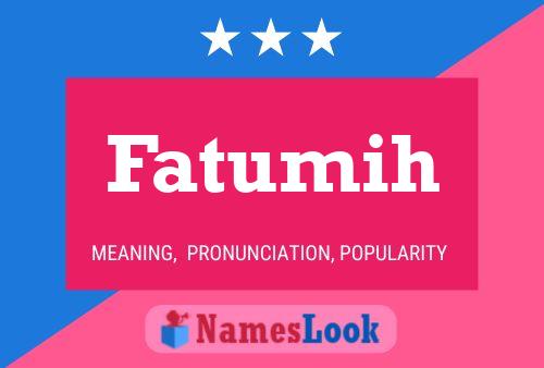 Fatumih Name Poster