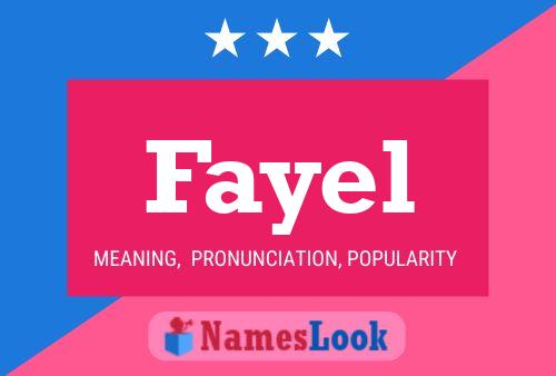 Fayel Name Poster