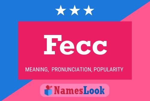 Fecc Name Poster