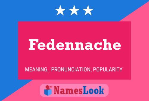 Fedennache Name Poster