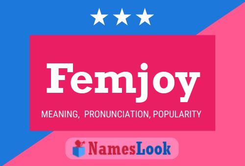 Femjoy Name Poster