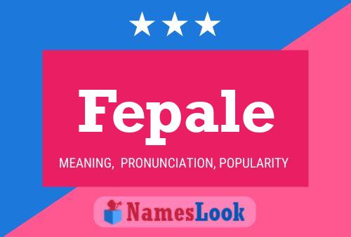 Fepale Name Poster