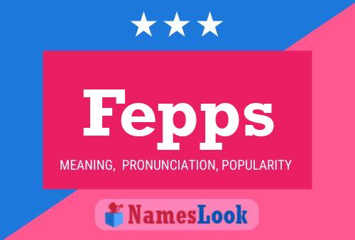 Fepps Name Poster