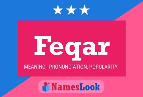 Feqar Name Poster