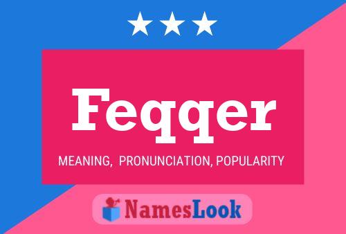 Feqqer Name Poster