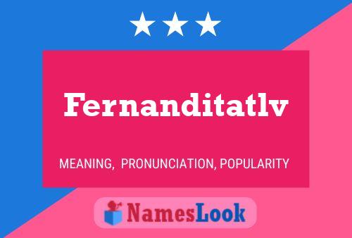 Fernanditatlv Name Poster