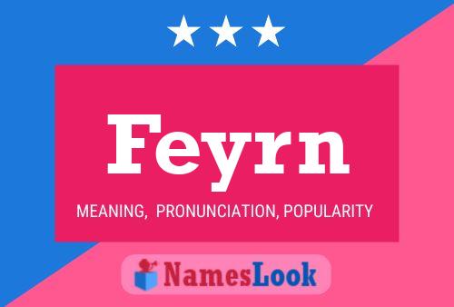 Feyrn Name Poster