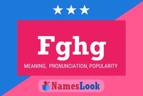 Fghg Name Poster