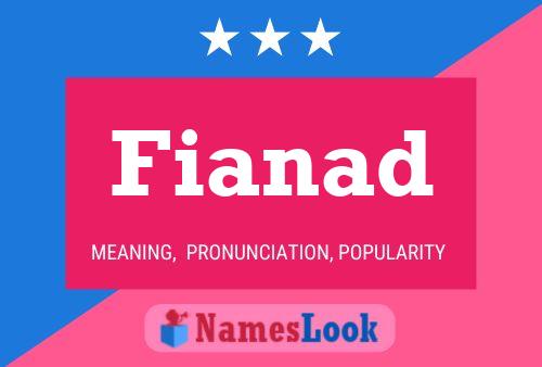 Fianad Name Poster