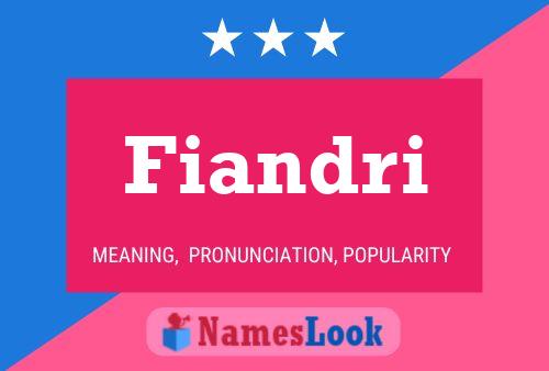 Fiandri Name Poster