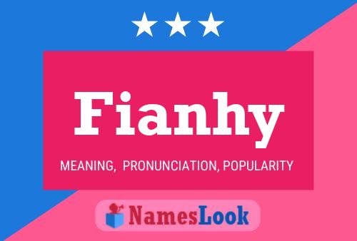 Fianhy Name Poster